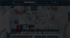 Desktop Screenshot of hospitalesangeles.com