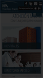 Mobile Screenshot of hospitalesangeles.com